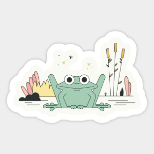 Frog Pond Sticker